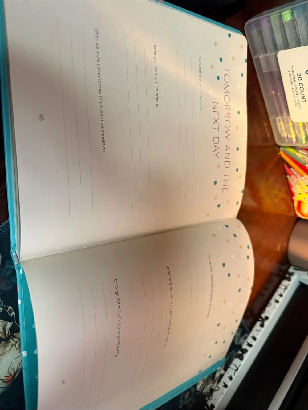 Our Love Story - Keepsake Journal for couples - Book